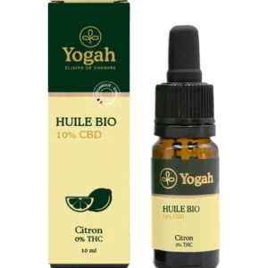 Huile CBD 10% bio Citron