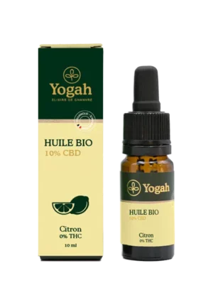Huile CBD 10% bio Citron