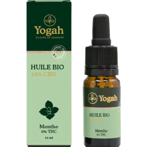 Huile CBD 10% bio Menthe