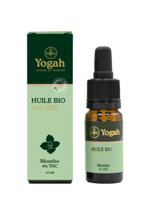 Huile CBD 10% bio Menthe