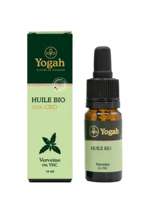 Huile CBD 10% bio Verveine