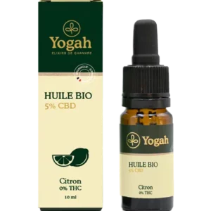 Huile CBD 5% bio Citron