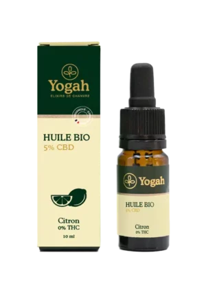 Huile CBD 5% bio Citron