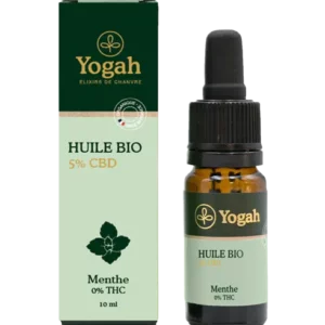 Huile CBD 5% bio Menthe