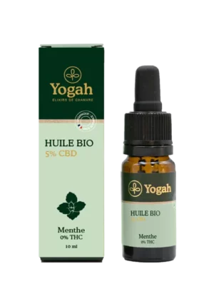 Huile CBD 5% bio Menthe