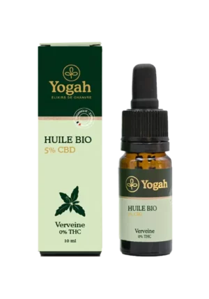 Huile CBD 5% bio Verveine