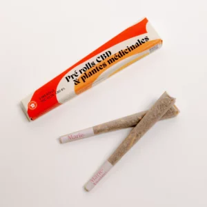 2 Pré-rolls au CBD et plantes médicinales
