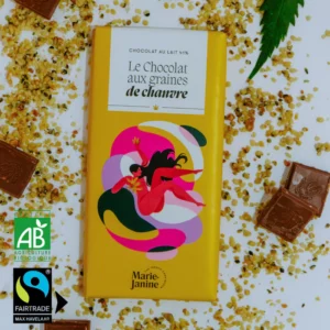 Chocolat au CBD lait anti gaspi