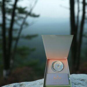 Coffret cadeau encens et porte encens - blue bird