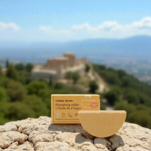 Shampoing solide à l'huile d’argan (Cheveux secs)