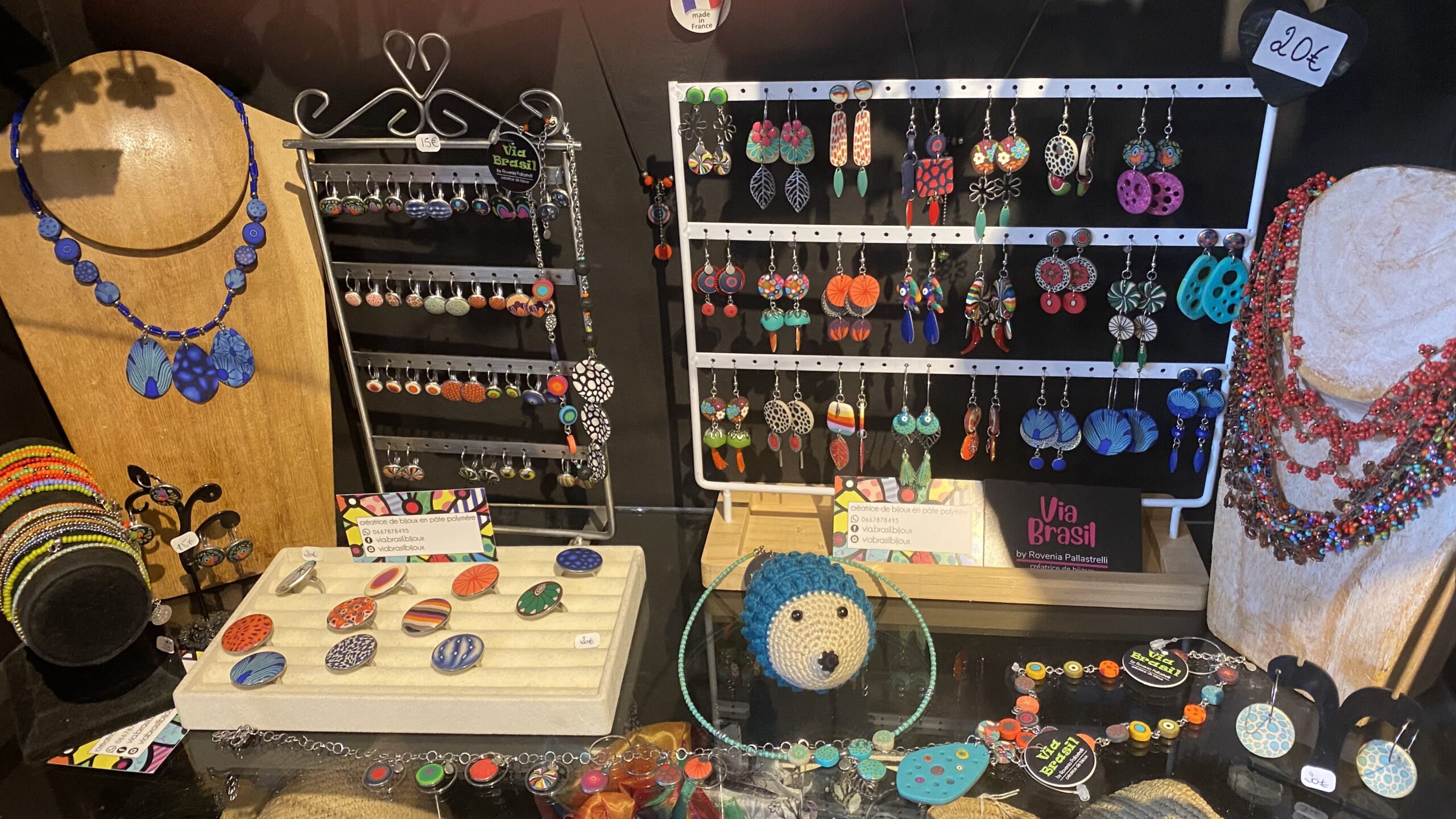 bijoux de créateur "Via Brasil"