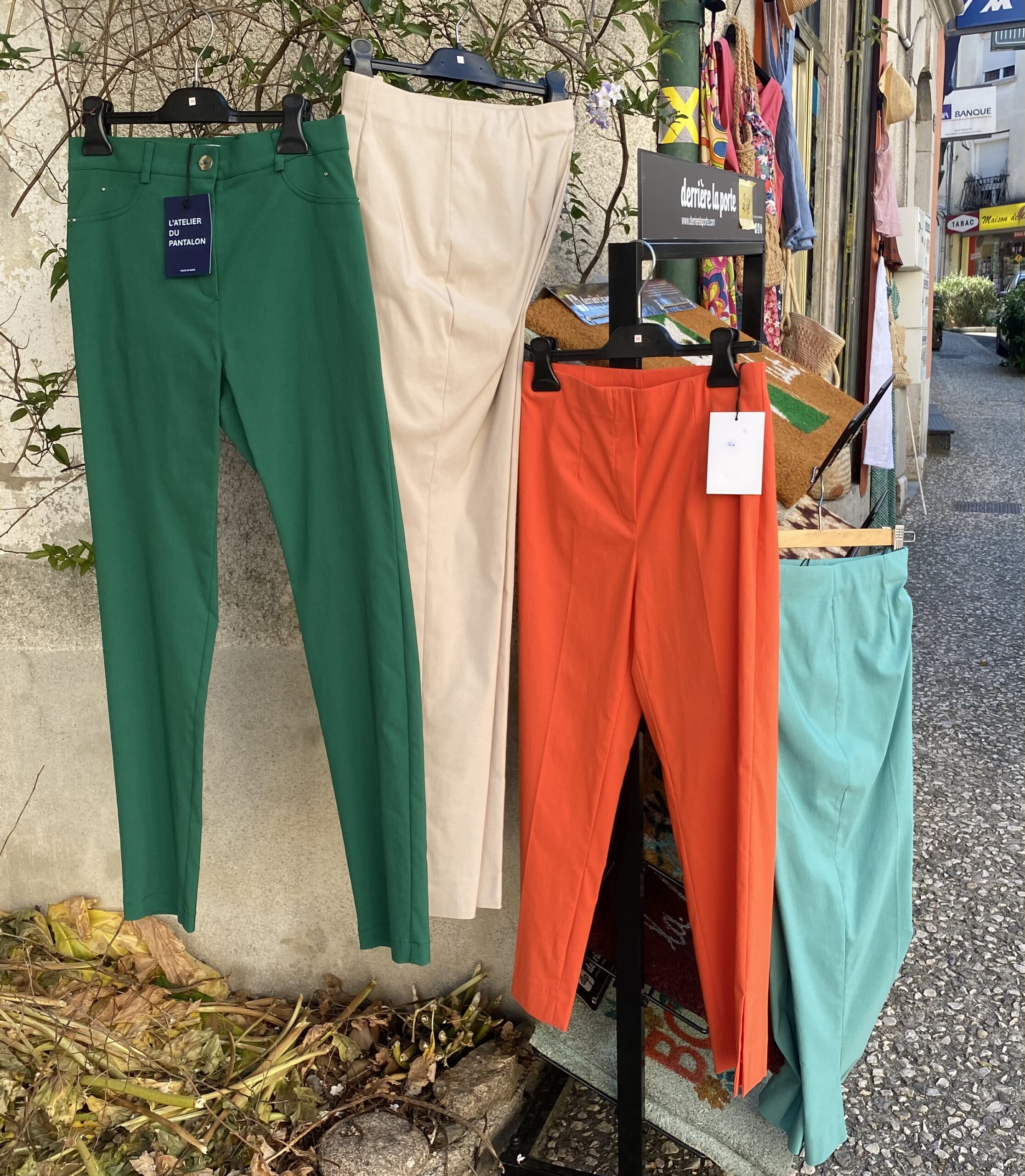 Pantalons de fabrication française de l'atelier du pantalon